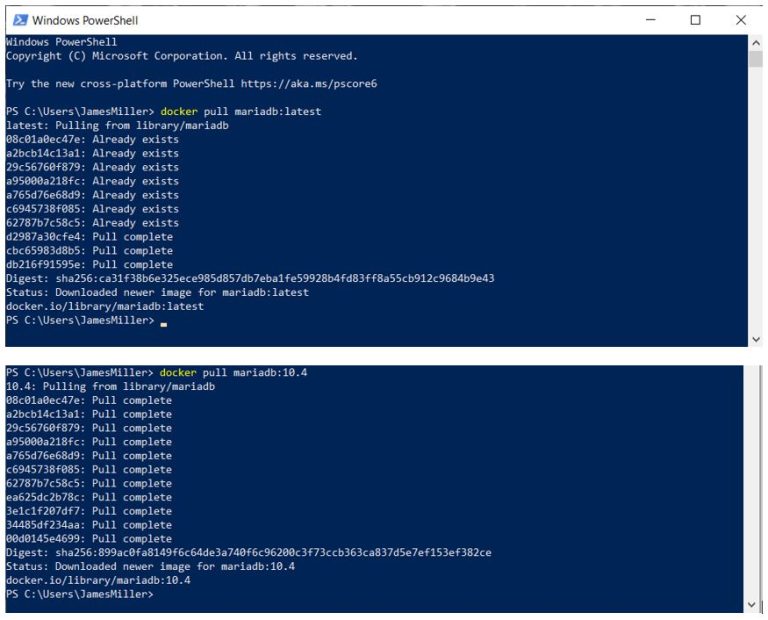 Running MariaDB In A Docker Container Ask QueBIT Knowledge base